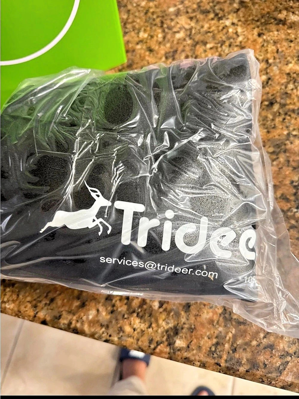 Trideer Exercise Ball Yoga Ball Black 330 LB